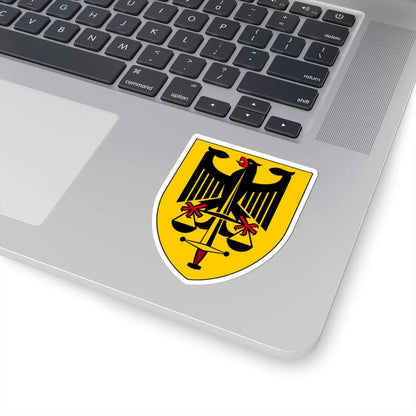 DEU Truppendienstgericht COA (Germany) (Coat of Arms) STICKER Vinyl Kiss-Cut Decal - The Sticker Space