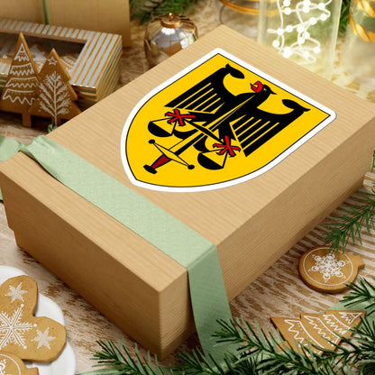 DEU Truppendienstgericht COA (Germany) (Coat of Arms) STICKER Vinyl Kiss-Cut Decal - The Sticker Space