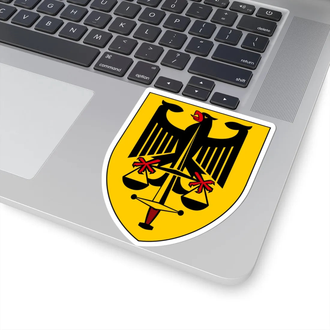 DEU Truppendienstgericht COA (Germany) (Coat of Arms) STICKER Vinyl Kiss-Cut Decal - The Sticker Space