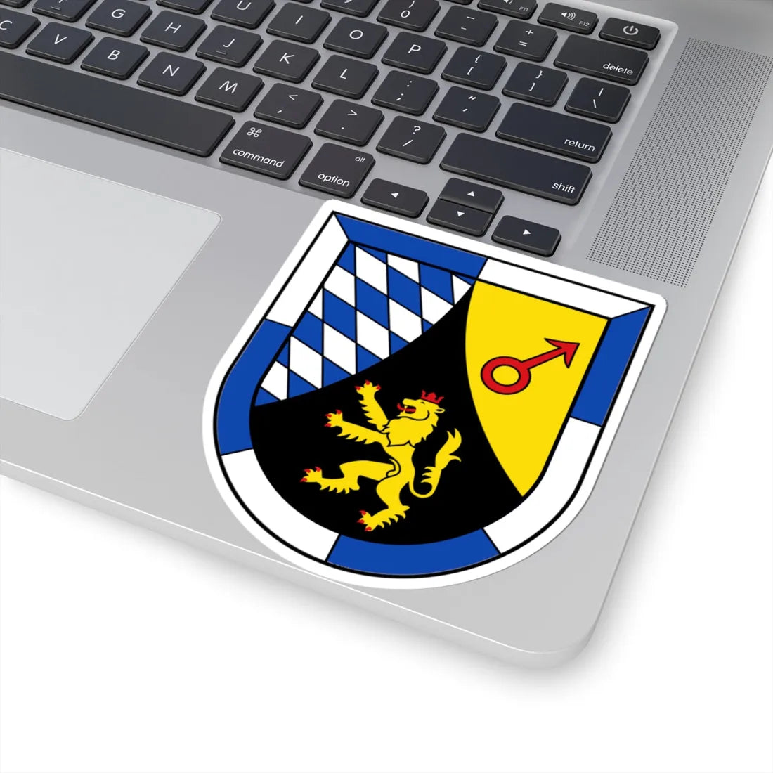 DEU VG Simmern-Rheinboellen COA (Germany) (Coat of Arms) STICKER Vinyl Kiss-Cut Decal - The Sticker Space