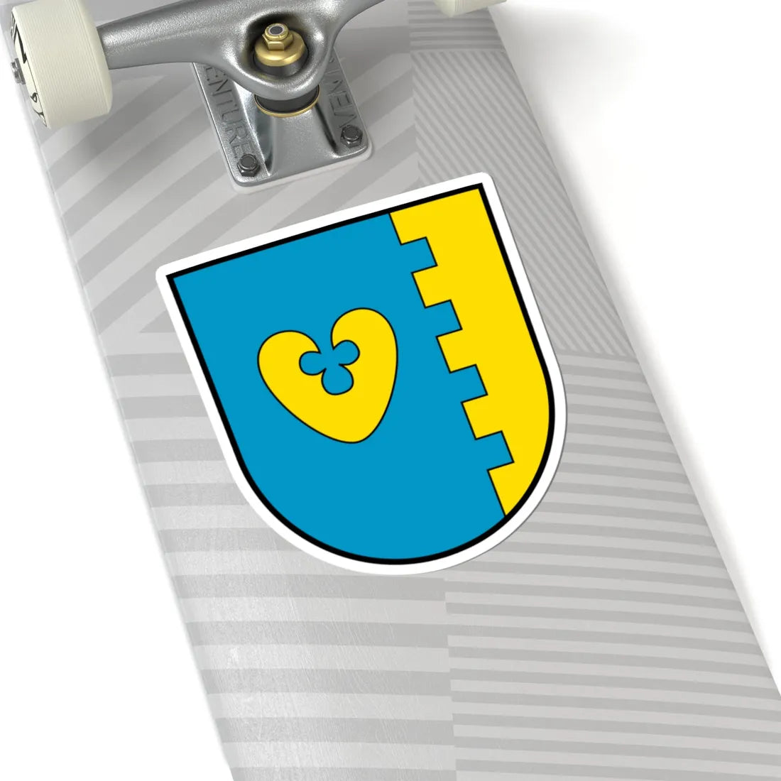 DEU VG Wandlitz COA (Germany) (Coat of Arms) STICKER Vinyl Kiss-Cut Decal - The Sticker Space