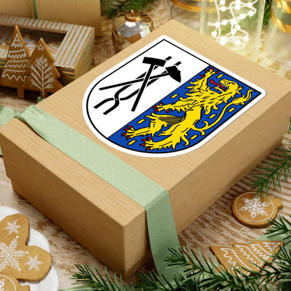 DEU Voelklingen COA (Germany) (Coat of Arms) STICKER Vinyl Kiss-Cut Decal - The Sticker Space