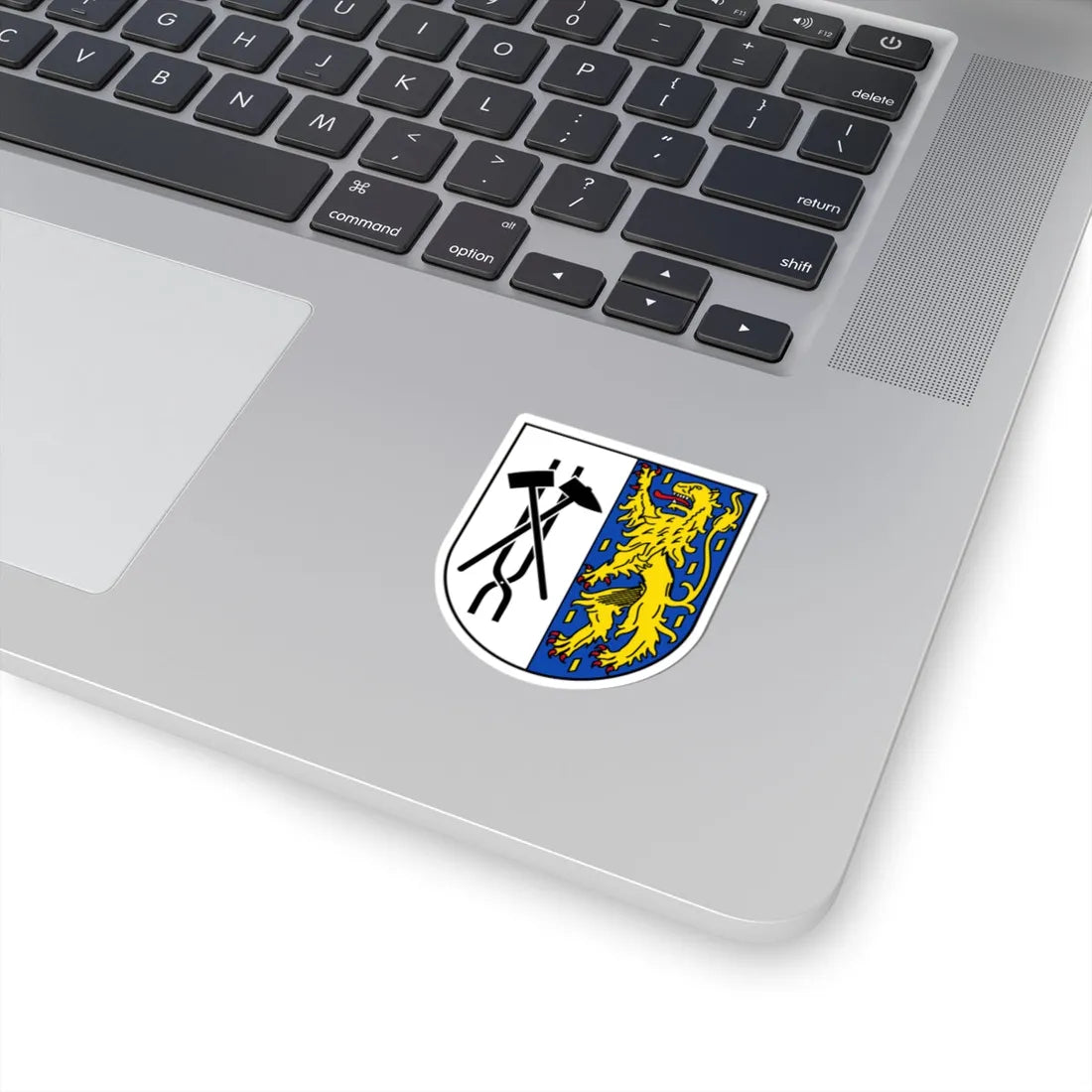 DEU Voelklingen COA (Germany) (Coat of Arms) STICKER Vinyl Kiss-Cut Decal - The Sticker Space