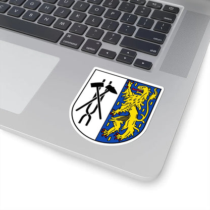 DEU Voelklingen COA (Germany) (Coat of Arms) STICKER Vinyl Kiss-Cut Decal - The Sticker Space
