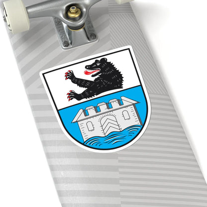 DEU Wasserburg Bodensee COA (Germany) (Coat of Arms) STICKER Vinyl Kiss-Cut Decal - The Sticker Space
