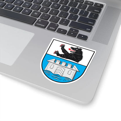 DEU Wasserburg Bodensee COA (Germany) (Coat of Arms) STICKER Vinyl Kiss-Cut Decal - The Sticker Space