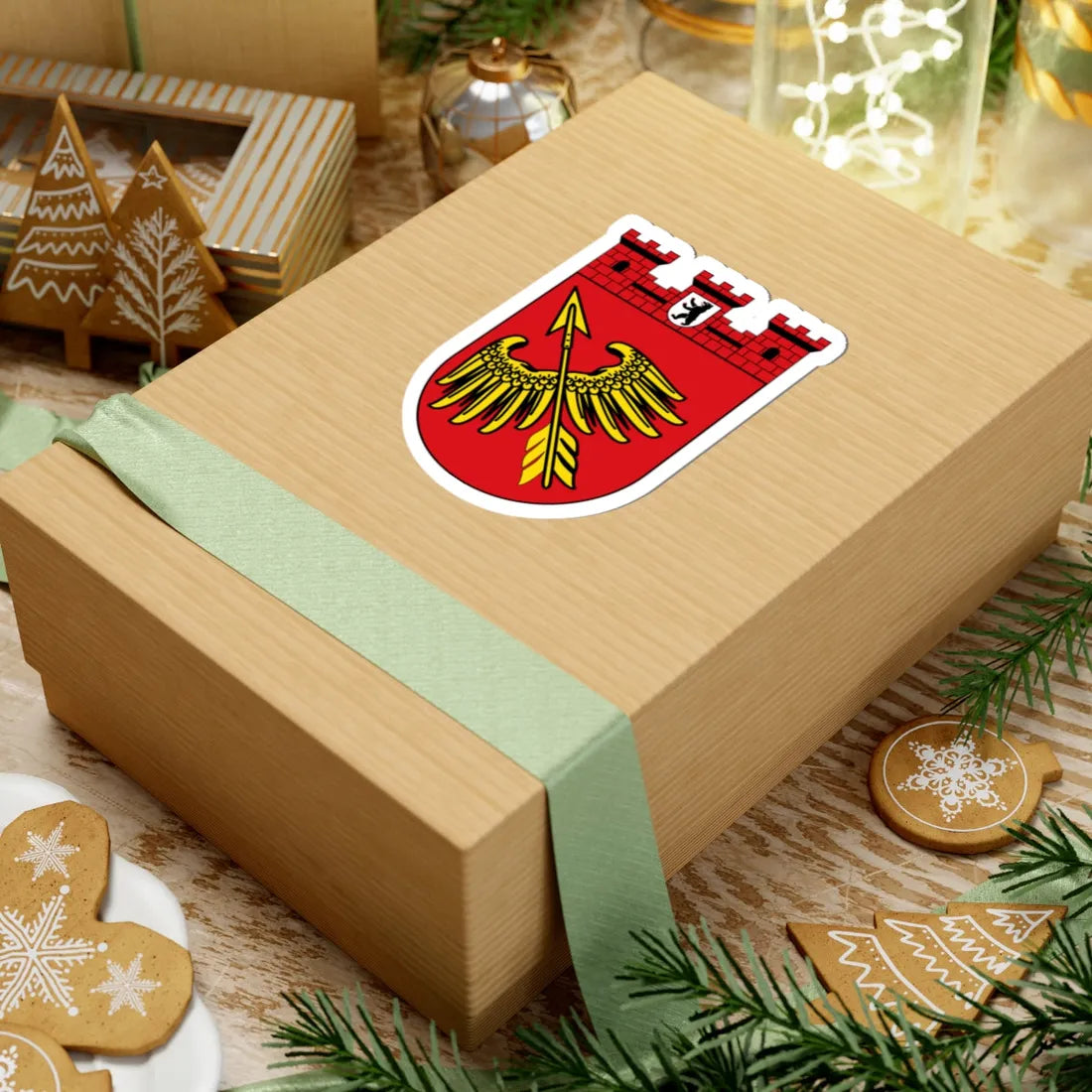 DEU Wedding COA (Germany) (Coat of Arms) STICKER Vinyl Kiss-Cut Decal - The Sticker Space