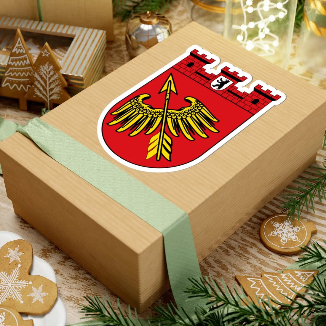 DEU Wedding COA (Germany) (Coat of Arms) STICKER Vinyl Kiss-Cut Decal - The Sticker Space