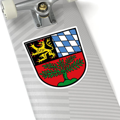 DEU Weiden in der Oberpfalz COA (Germany) (Coat of Arms) STICKER Vinyl Kiss-Cut Decal - The Sticker Space