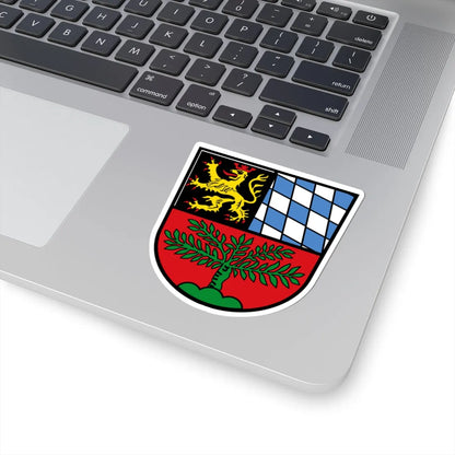 DEU Weiden in der Oberpfalz COA (Germany) (Coat of Arms) STICKER Vinyl Kiss-Cut Decal - The Sticker Space