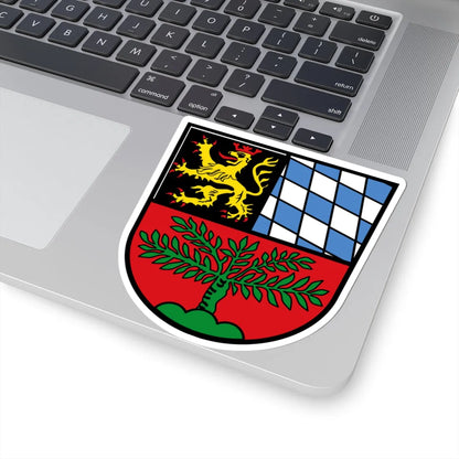 DEU Weiden in der Oberpfalz COA (Germany) (Coat of Arms) STICKER Vinyl Kiss-Cut Decal - The Sticker Space