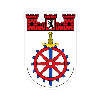 DEU Weißensee district COA (Germany) (Coat of Arms) STICKER Vinyl Kiss-Cut Decal 3 Inch White - The Sticker Space