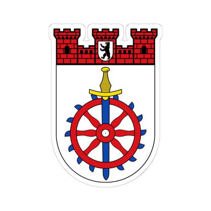 DEU Weißensee district COA (Germany) (Coat of Arms) STICKER Vinyl Kiss-Cut Decal 6 Inch White - The Sticker Space