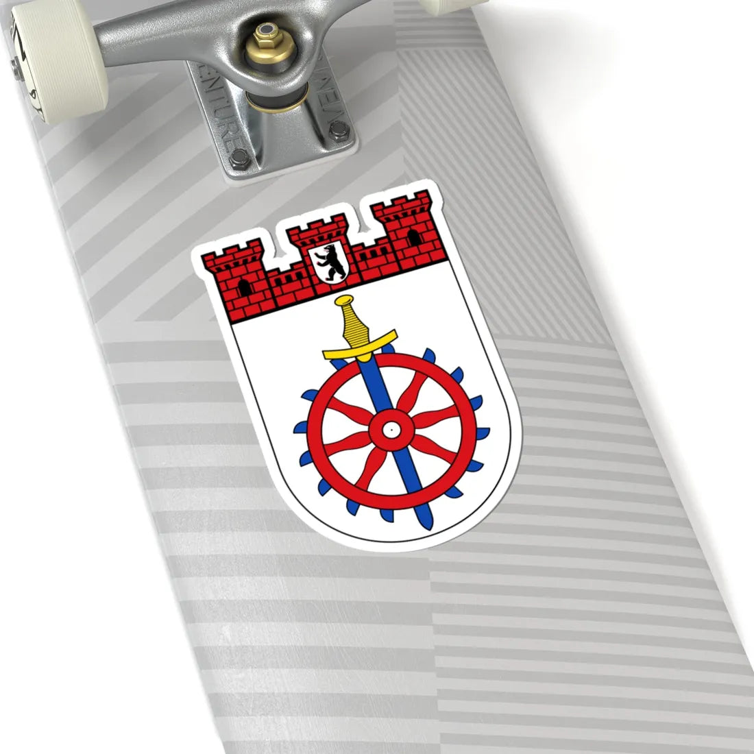 DEU Weißensee district COA (Germany) (Coat of Arms) STICKER Vinyl Kiss-Cut Decal - The Sticker Space