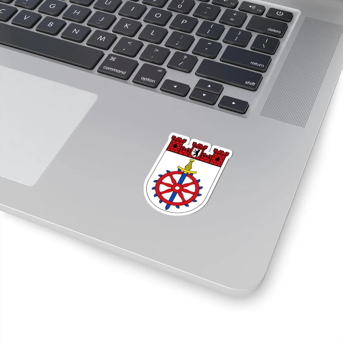 DEU Weißensee district COA (Germany) (Coat of Arms) STICKER Vinyl Kiss-Cut Decal - The Sticker Space