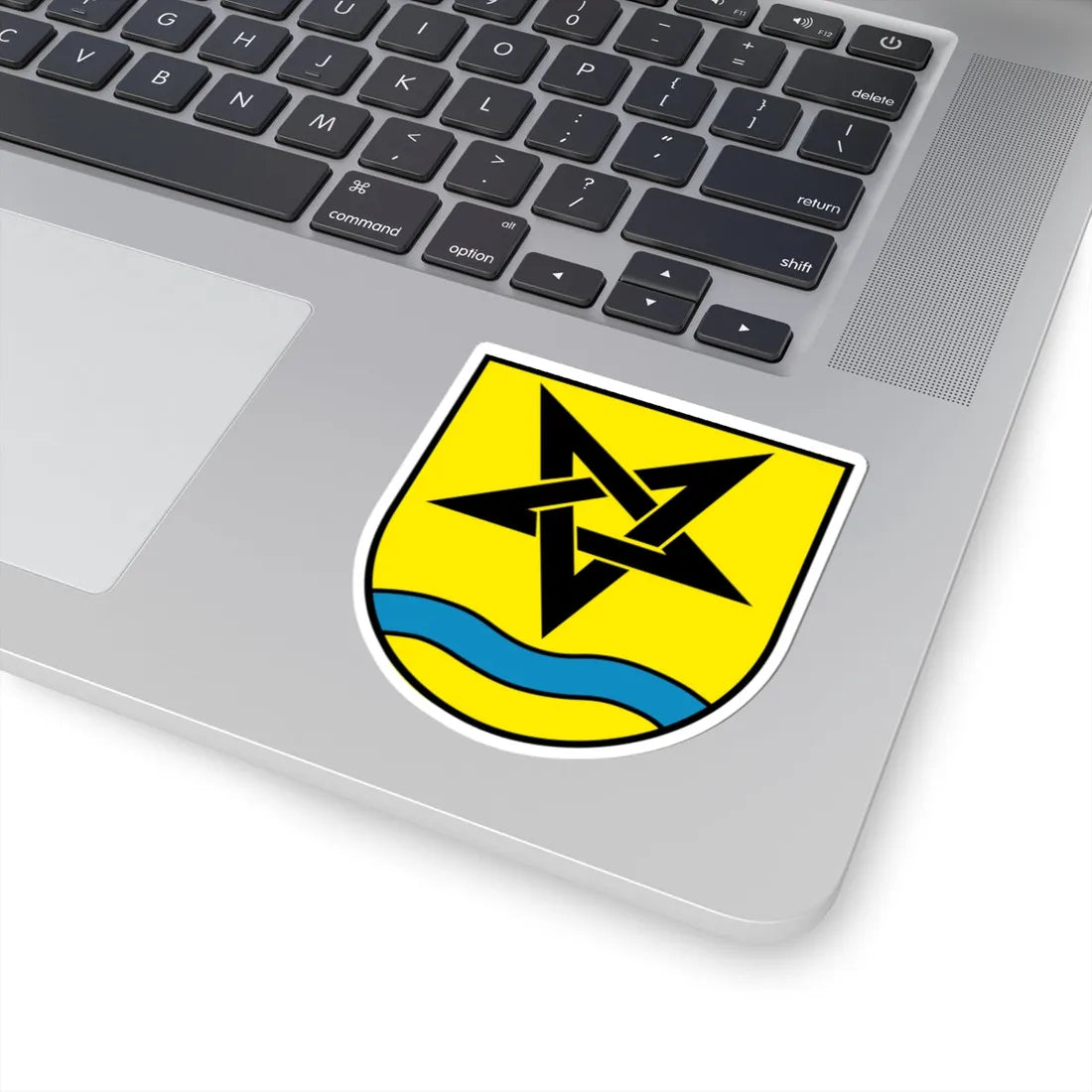 DEU Weiler-Rems COA (Germany) (Coat of Arms) STICKER Vinyl Kiss-Cut Decal - The Sticker Space