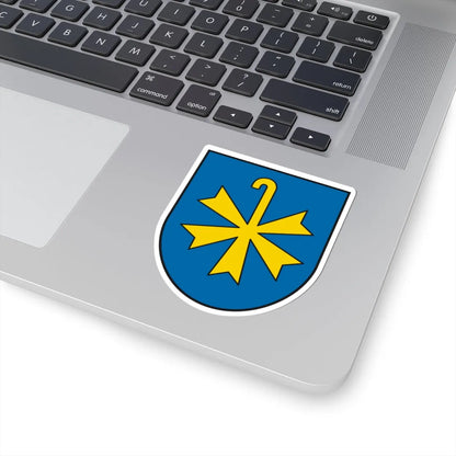 DEU Wendelsheim Rottenburg am Neckar COA (Germany) (Coat of Arms) STICKER Vinyl Kiss-Cut Decal - The Sticker Space