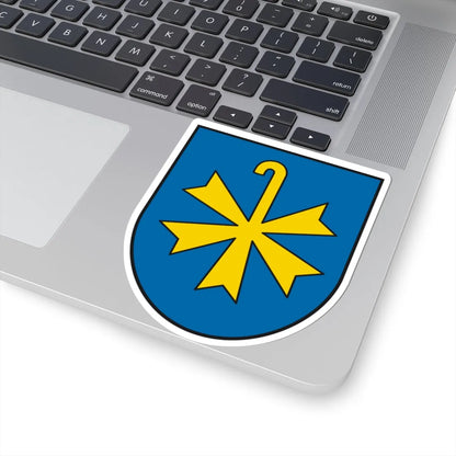 DEU Wendelsheim Rottenburg am Neckar COA (Germany) (Coat of Arms) STICKER Vinyl Kiss-Cut Decal - The Sticker Space