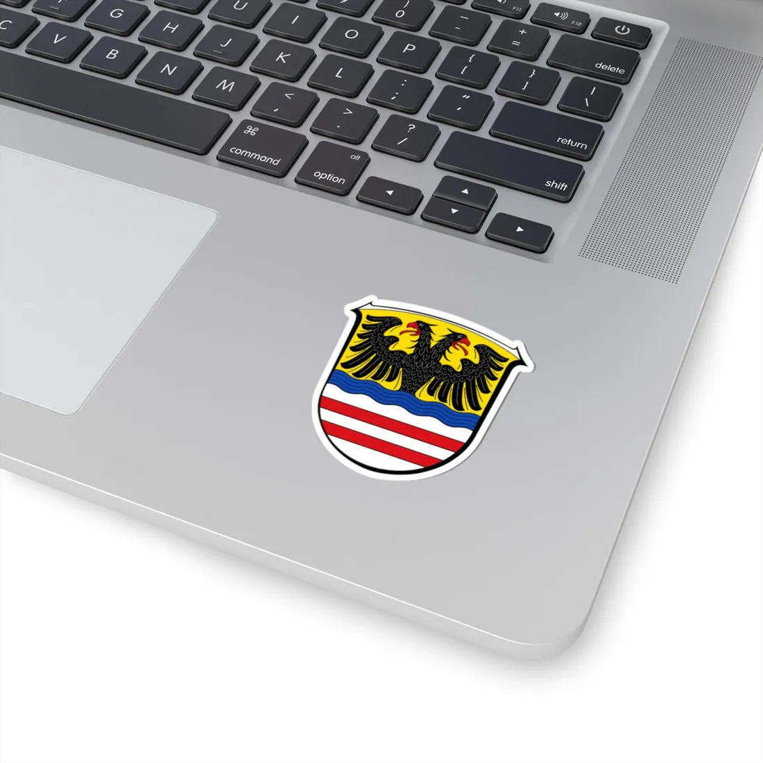 DEU Wetteraukreis COA (Germany) (Coat of Arms) STICKER Vinyl Kiss-Cut Decal - The Sticker Space