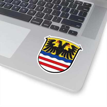 DEU Wetteraukreis COA (Germany) (Coat of Arms) STICKER Vinyl Kiss-Cut Decal - The Sticker Space