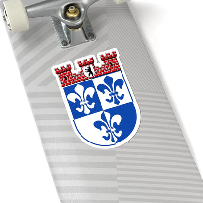 DEU Wilmersdorf district COA (Germany) (Coat of Arms) STICKER Vinyl Kiss-Cut Decal - The Sticker Space