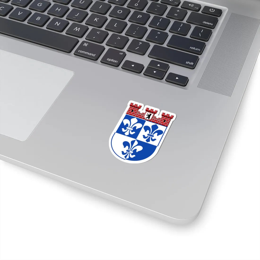 DEU Wilmersdorf district COA (Germany) (Coat of Arms) STICKER Vinyl Kiss-Cut Decal - The Sticker Space