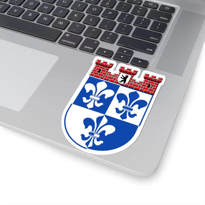 DEU Wilmersdorf district COA (Germany) (Coat of Arms) STICKER Vinyl Kiss-Cut Decal - The Sticker Space