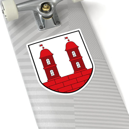 DEU Wilsdruff COA (Germany) (Coat of Arms) STICKER Vinyl Kiss-Cut Decal - The Sticker Space