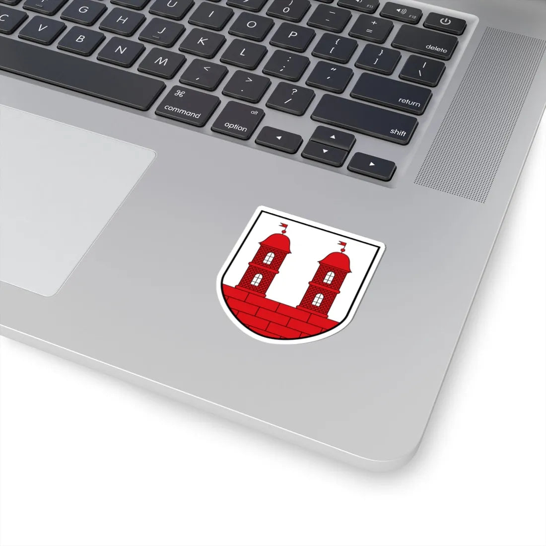 DEU Wilsdruff COA (Germany) (Coat of Arms) STICKER Vinyl Kiss-Cut Decal - The Sticker Space