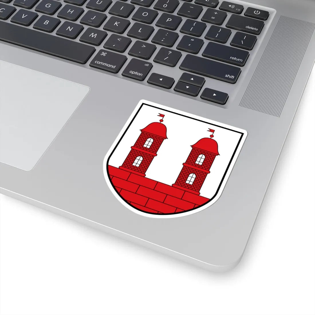 DEU Wilsdruff COA (Germany) (Coat of Arms) STICKER Vinyl Kiss-Cut Decal - The Sticker Space