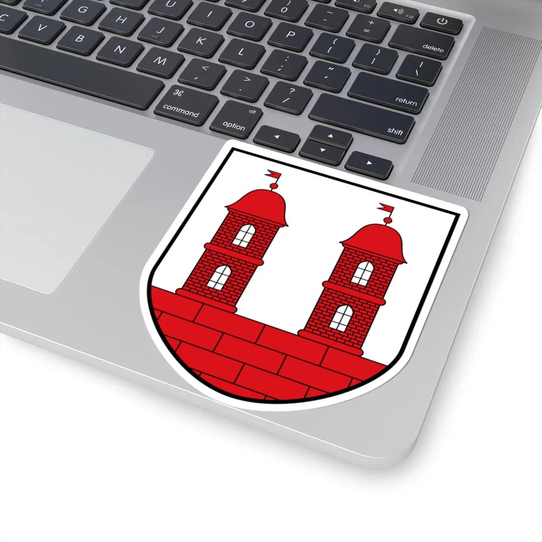 DEU Wilsdruff COA (Germany) (Coat of Arms) STICKER Vinyl Kiss-Cut Decal - The Sticker Space