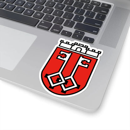DEU Wittlich COA (Germany) (Coat of Arms) STICKER Vinyl Kiss-Cut Decal - The Sticker Space