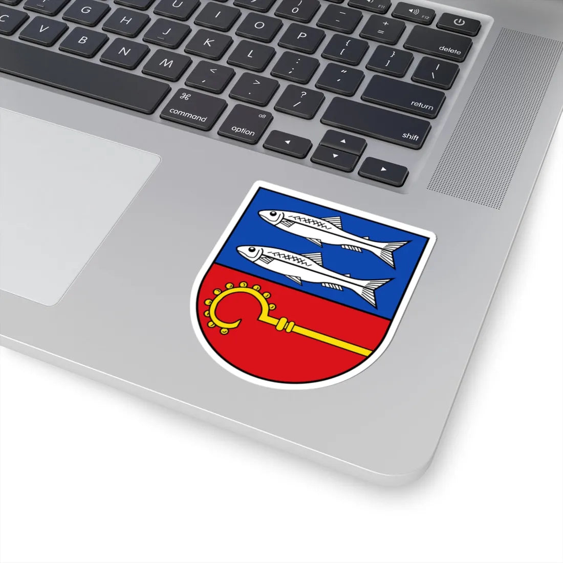 DEU Zarrentin am Schaalsee COA (Germany) (Coat of Arms) STICKER Vinyl Kiss-Cut Decal - The Sticker Space