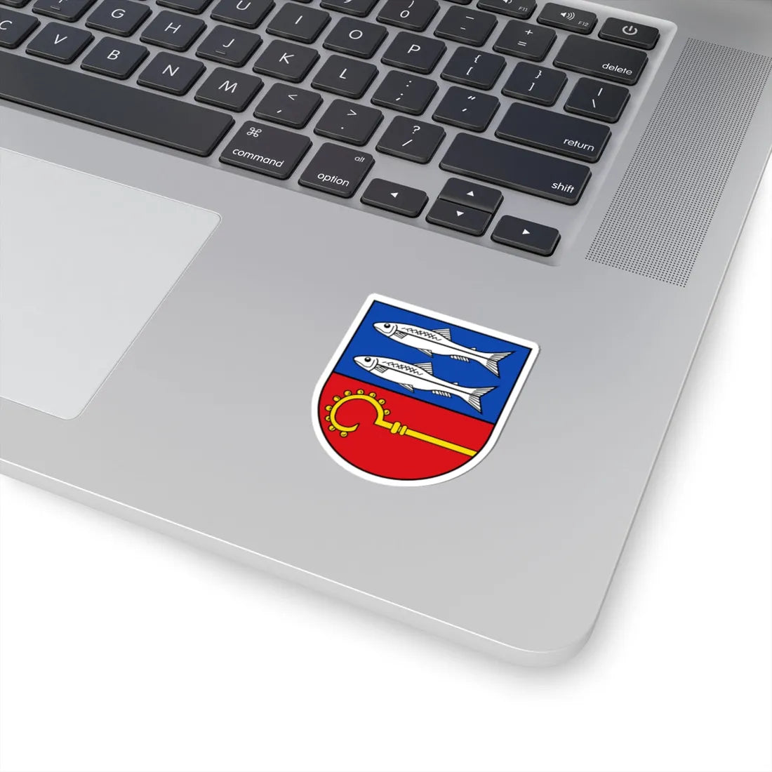 DEU Zarrentin am Schaalsee COA (Germany) (Coat of Arms) STICKER Vinyl Kiss-Cut Decal - The Sticker Space