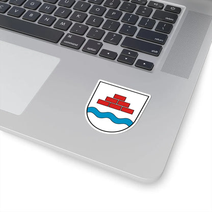 DEU Ziegelbach COA (Germany) (Coat of Arms) STICKER Vinyl Kiss-Cut Decal - The Sticker Space