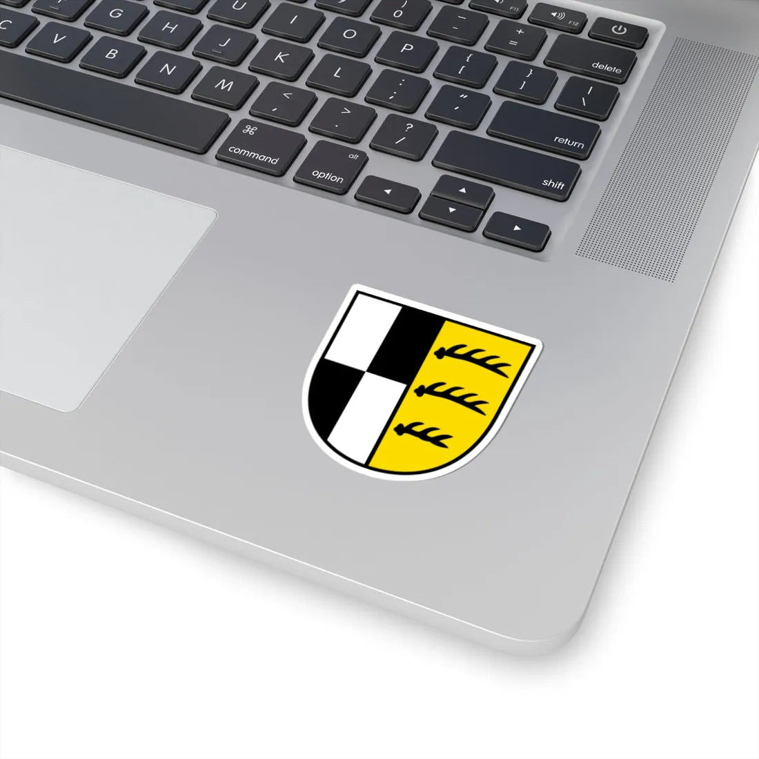 DEU Zollernalbkreis COA (Germany) (Coat of Arms) STICKER Vinyl Kiss-Cut Decal - The Sticker Space