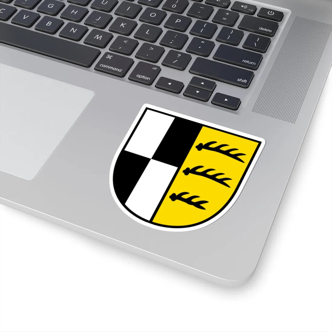 DEU Zollernalbkreis COA (Germany) (Coat of Arms) STICKER Vinyl Kiss-Cut Decal - The Sticker Space