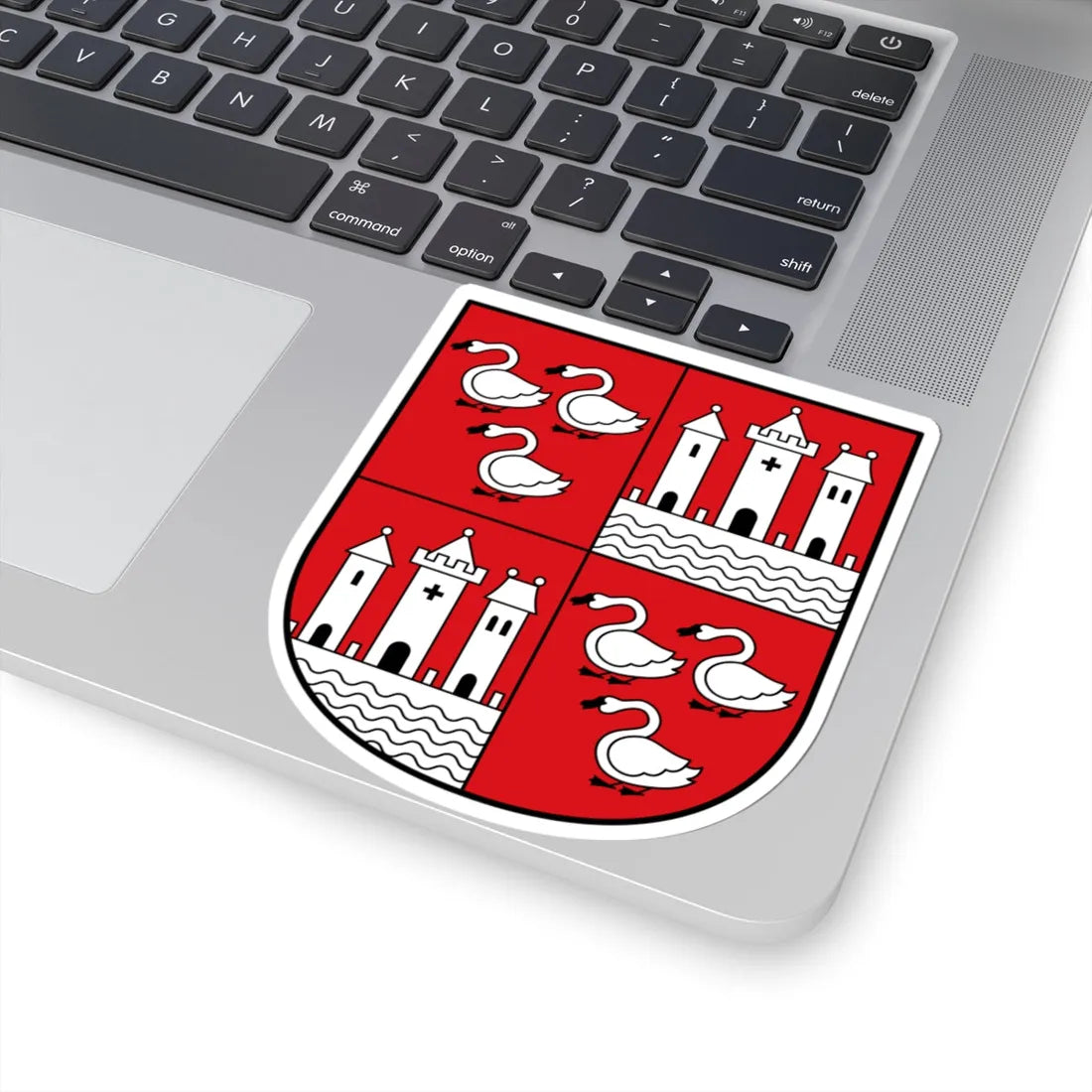 DEU Zwickau COA (Germany) (Coat of Arms) STICKER Vinyl Kiss-Cut Decal - The Sticker Space