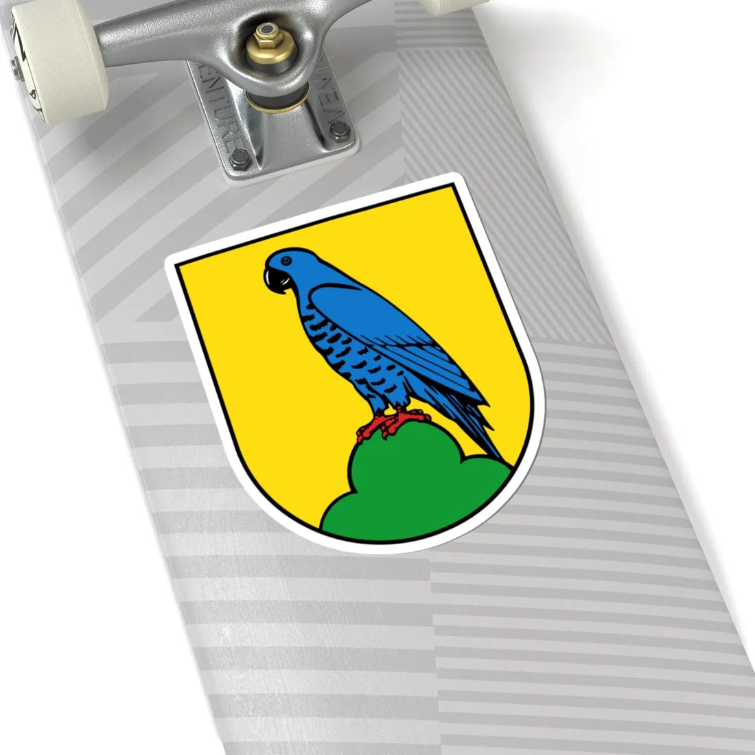 DEU Zwönitz COA (Germany) (Coat of Arms) STICKER Vinyl Kiss-Cut Decal - The Sticker Space