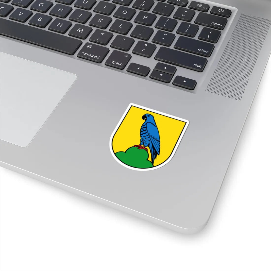 DEU Zwönitz COA (Germany) (Coat of Arms) STICKER Vinyl Kiss-Cut Decal - The Sticker Space