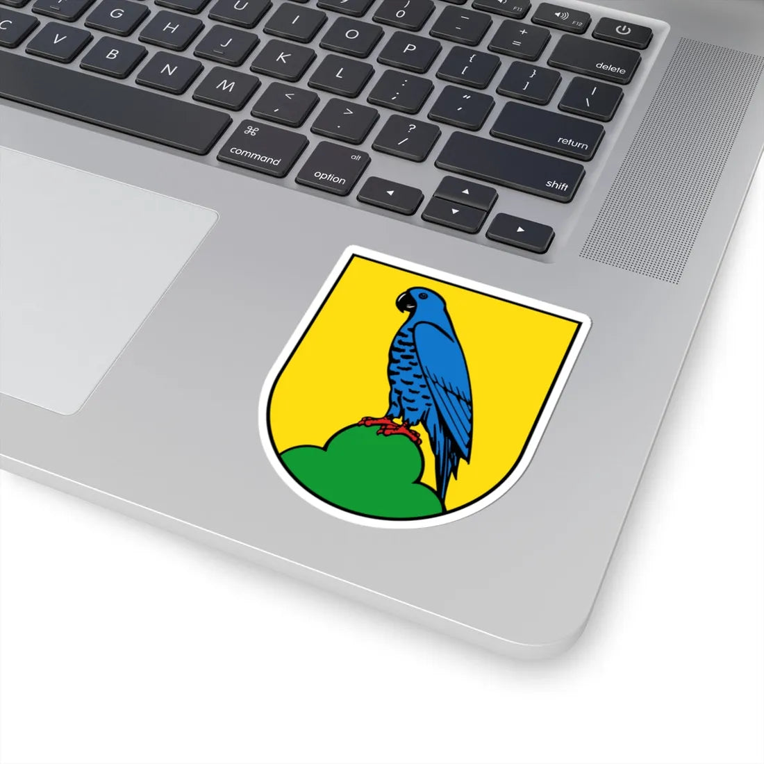 DEU Zwönitz COA (Germany) (Coat of Arms) STICKER Vinyl Kiss-Cut Decal - The Sticker Space