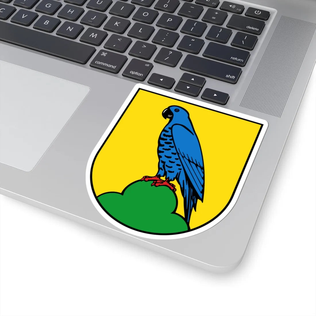 DEU Zwönitz COA (Germany) (Coat of Arms) STICKER Vinyl Kiss-Cut Decal - The Sticker Space