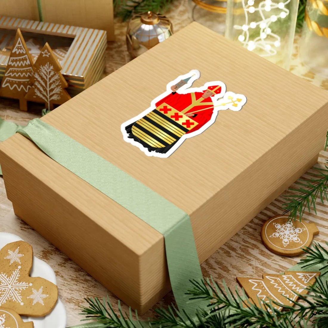 Deurne wapen (Netherlands) (Coat of Arms) STICKER Vinyl Kiss-Cut Decal - The Sticker Space