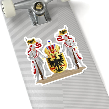 Deventer wapen (Netherlands) (Coat of Arms) STICKER Vinyl Kiss-Cut Decal - The Sticker Space