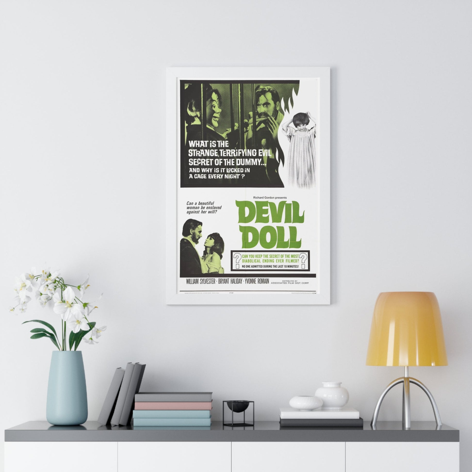 DEVIL DOLL 1964 - Framed Movie Poster-The Sticker Space