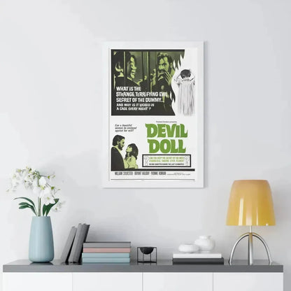 DEVIL DOLL 1964 - Framed Movie Poster - The Sticker Space