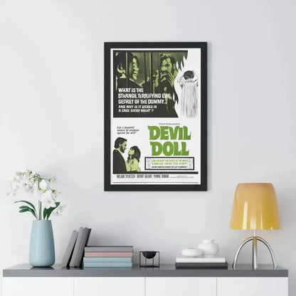 DEVIL DOLL 1964 - Framed Movie Poster - The Sticker Space