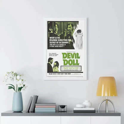 DEVIL DOLL 1964 - Framed Movie Poster - The Sticker Space