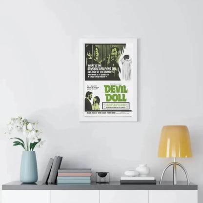 DEVIL DOLL 1964 - Framed Movie Poster - The Sticker Space