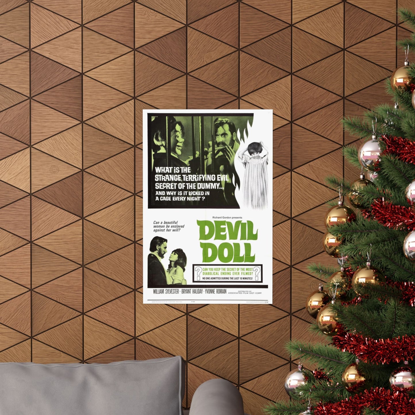 DEVIL DOLL 1964 - Paper Movie Poster-The Sticker Space